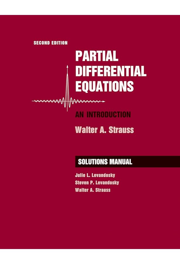 Amazon.com: Partial Differential Equations: An Introduction